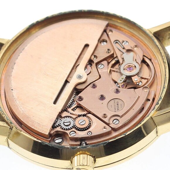 OMEGA De Ville 166.0161 Cal.1012 gold Dial Automatic Men's Watch - Picture 2 of 13